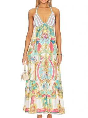 CAMILLA Silk Maxi Dress